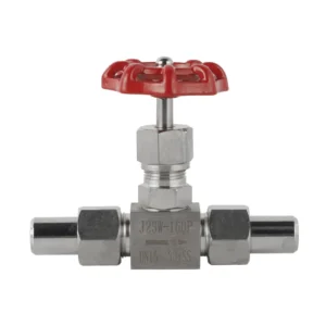 Welding Union Type Stainless Steel Needle Stop Valve High Pressure High Temperature 1 Way External Thread with Angle Structure
