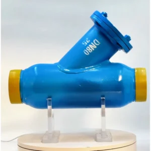 Welding Y Strainer Water Filtration 3 in Port Size Leak Resistant Maintains Flow Rate