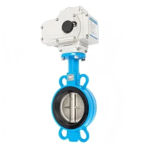 Wye Electric Wafer Butterfly Valve Shanghai Factory 1 Year Warranty OBM OEM ODM Support Global Supply