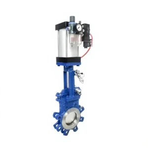 Wye Lug Pneumatic Knife Gate Valve AC220V DN50 304 Stainless Steel ANSI 10/16bar Slurry Application Wye-401