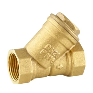 Y Brass Strainer NPT BSP 3/4 1 1.5 2 Filter Valve Female Connector for Water Fuel Diesel Separation