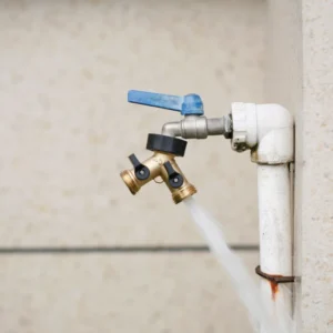 Y Shape Hose Shutoff Valve Splitter Two Way with Powerful Stream