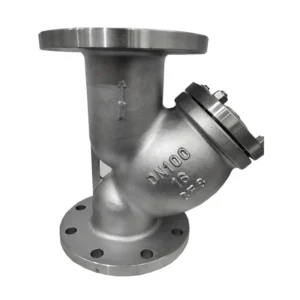 Y Strainer 304 316L Stainless Steel Flange Filter Y Shaped GL41W Pipeline Sewage Filter Flange Valve DN100