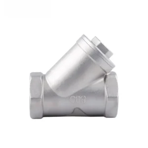 Y Type Internal Thread Filter Industrial Grade Stainless Steel Pipe Filter Threaded End Y Type Strainer for Water