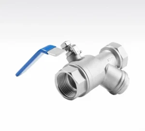 Y Type Strainer Ball Valve Stainless Steel PN16 DN15 Female Thread 2 in Integrated Filter Ball Valve for Water Pipeline