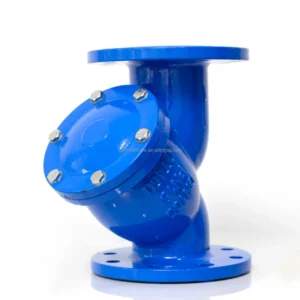 Y Type Strainer Dn80~Pn16 Manual Water Filter Customizable OEM Ductile Iron Gate Y Shaped Valve Parts High Quality Manufacturer