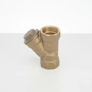 Y Type Strainer Female Threaded Lead Free Brass Filter Valve Transparent Type