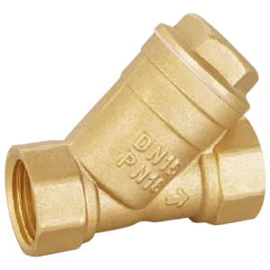 Y Type Strainer for Water Pipeline Use Brass Raw Y Strainer Valve with Female Threaded End