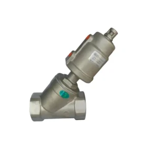 YS YK YH YF Series Stainless Steel Pneumatic Angle Seated Valve Open Closed Type Regulating Type