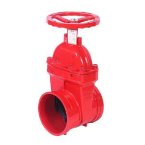 Z85X Groove Shaped Manual Gate Valve Water Conservancy Fire Use Concealed Stem Non Rising Stem Soft Sealed 2in-10in HQ