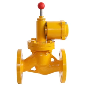 ZCRB Stainless Steel 304 316 Cast Iron AC220V DC24V Gas Emergency Shut off Flanged Solenoid Valve