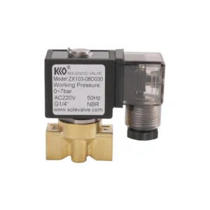 ZX103 Series 220V Normally Open Brass Solenoid Valve 1/8 Interface 1.5MM Water Gas Control Valve
