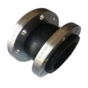 Zinc Plated High Pressure Pump Valve Flanged End Connector Bellows Single Ball EPDM Rubber Flexible Joint ISO CE Certified